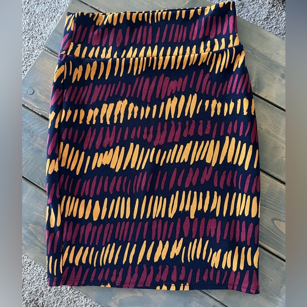 Stylish Multicolor Patterned Skirt